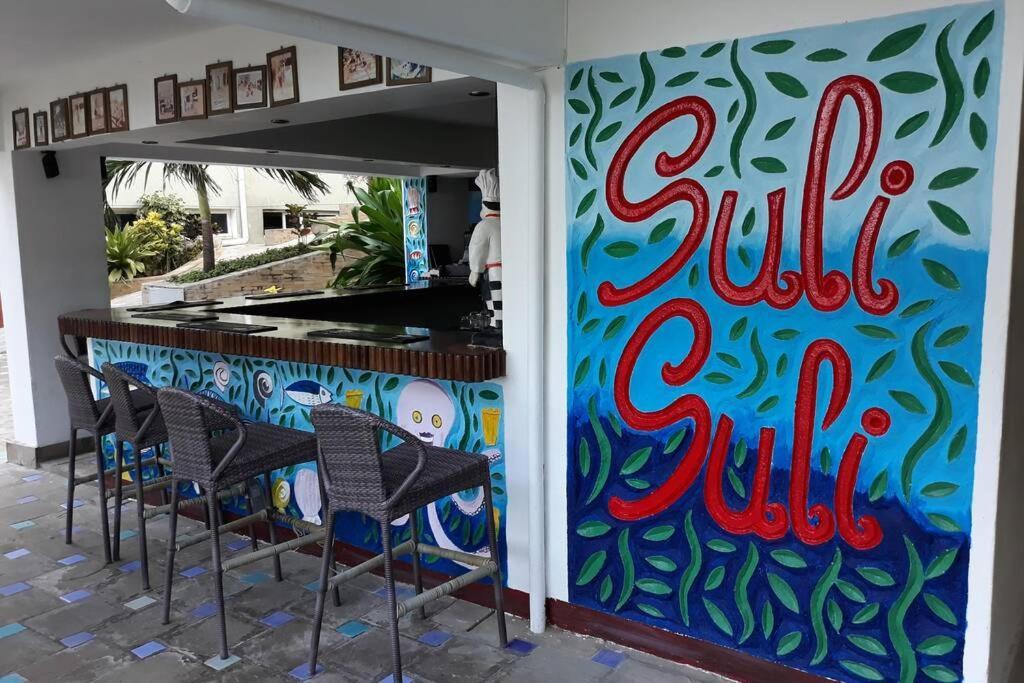 Cowrie Beach Haven Studio Apartment Mombasa Luaran gambar