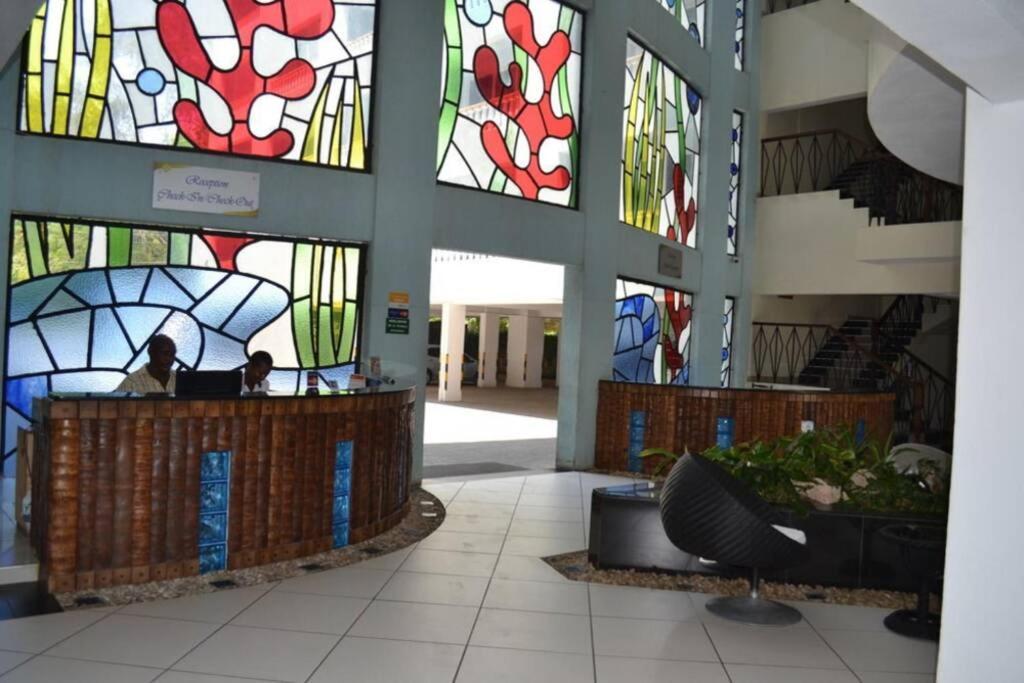 Cowrie Beach Haven Studio Apartment Mombasa Luaran gambar